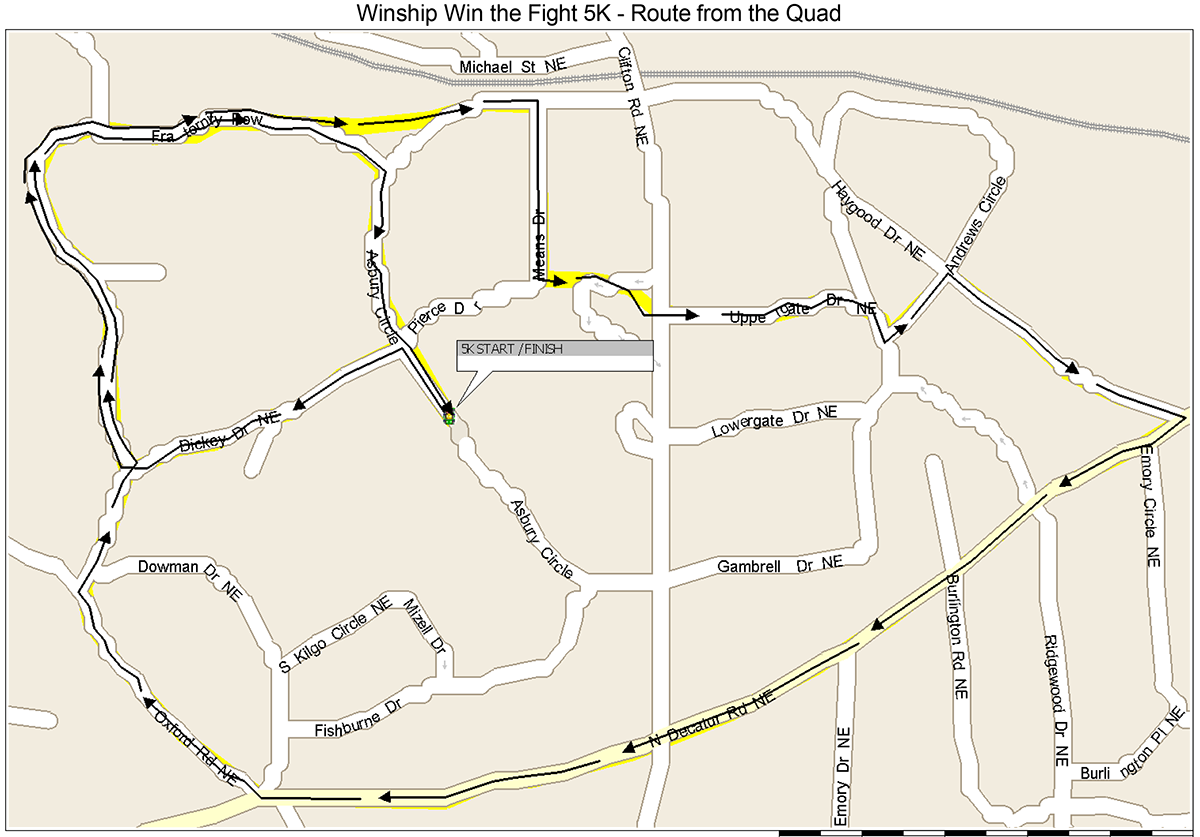 Race route
